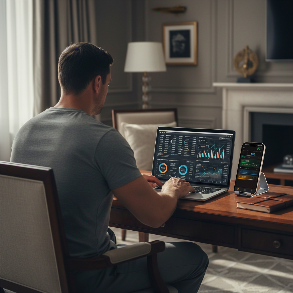 Person logging activity in Tactido